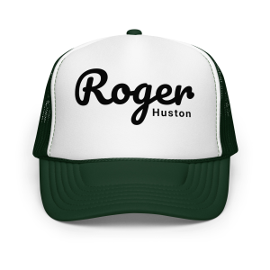 Alternative view of Roger Huston Original Design - Foam trucker hat