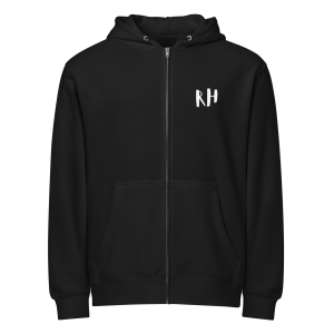 Alternative view of Roger Huston Artificial AI Intellegence - Vintage Premium full zip hoodie