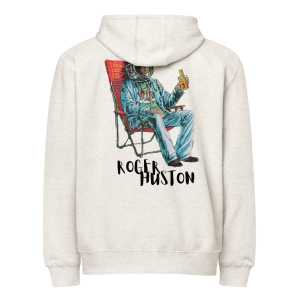 Lawn Chair Lazy Original Design - Premium full zip hoodie