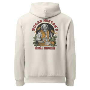 Roger Huston Hearbal Emporium - Urban garment-dyed hoodie