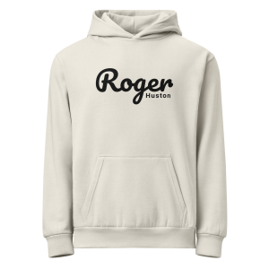 Alternative view of Roger Huston Bear Whisperer - Vintage Spaceman Urban garment-dyed hoodie