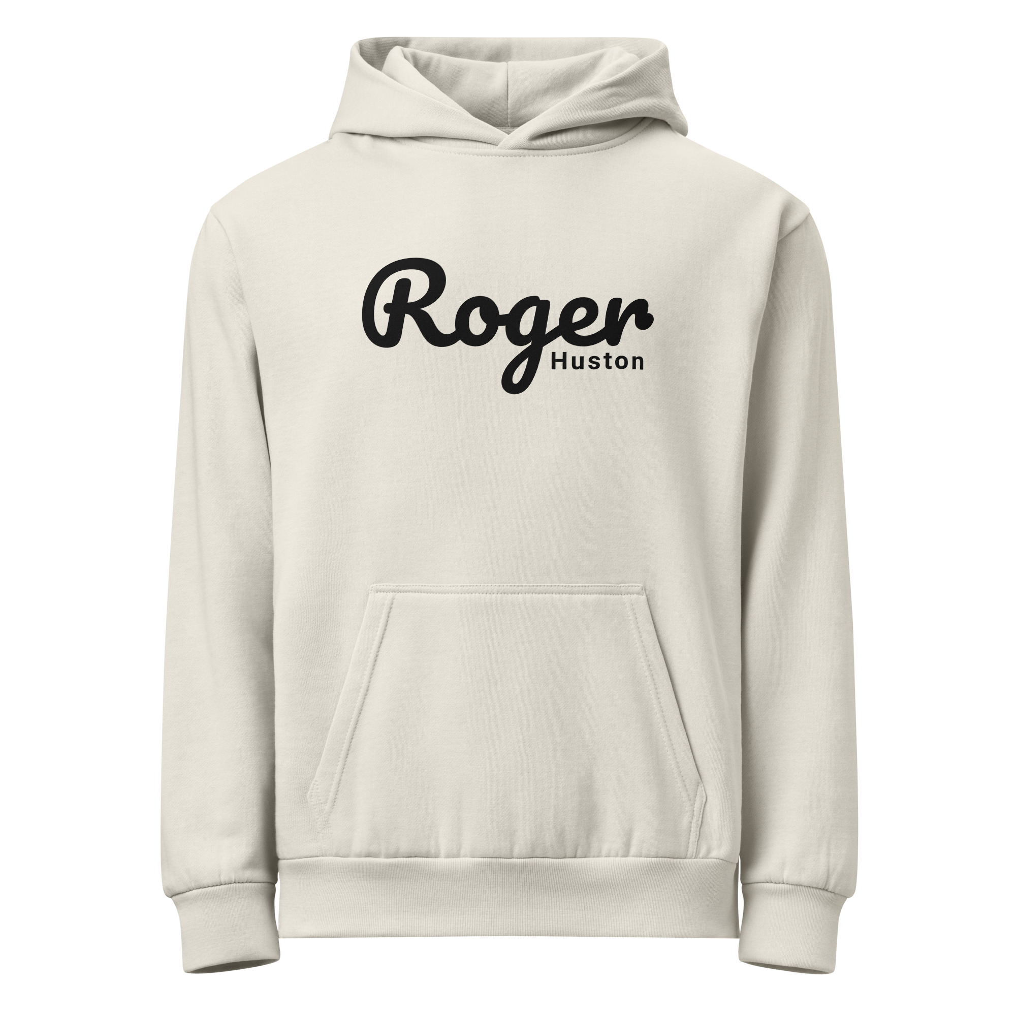 Roger Huston Bear Whisperer - Vintage Spaceman Urban garment-dyed hoodie - Image 2